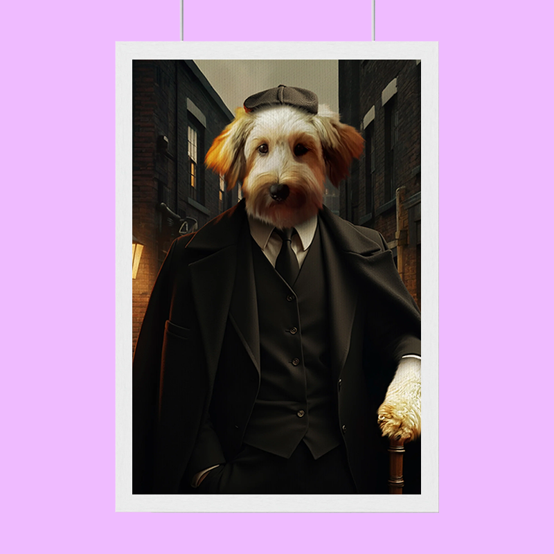 The Pawsh Blinder - Custom Pet Portrait